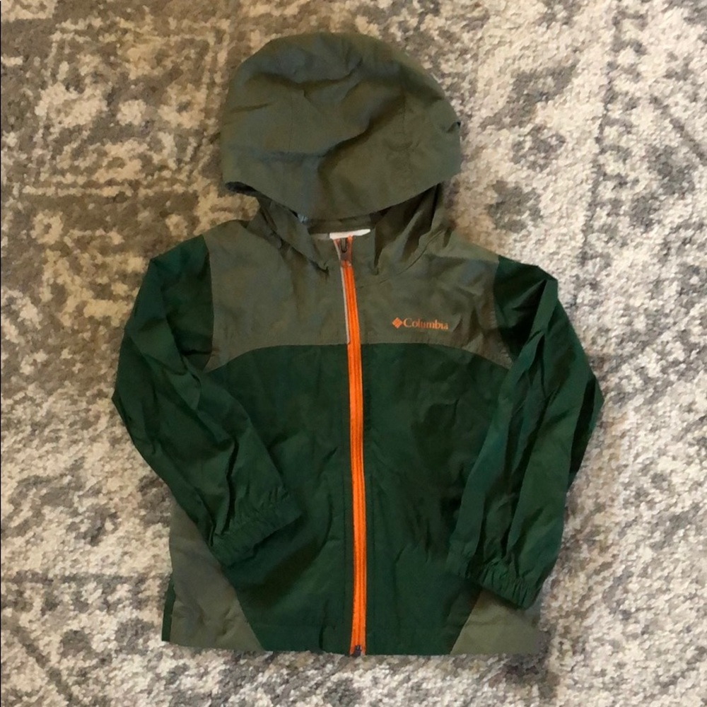 Boys Columbia rain jacket